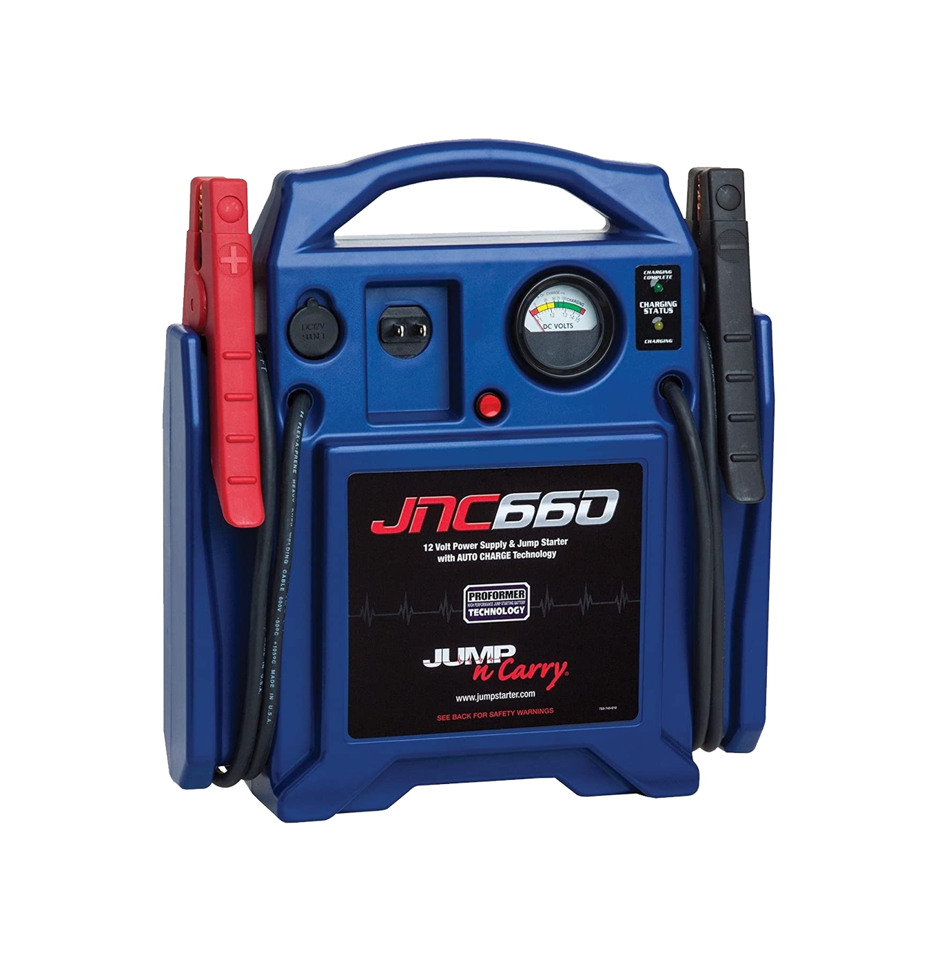 JUMP N CARRY JNC660 1700 AMP 12 VOLT BATTERY JUMP STARTER