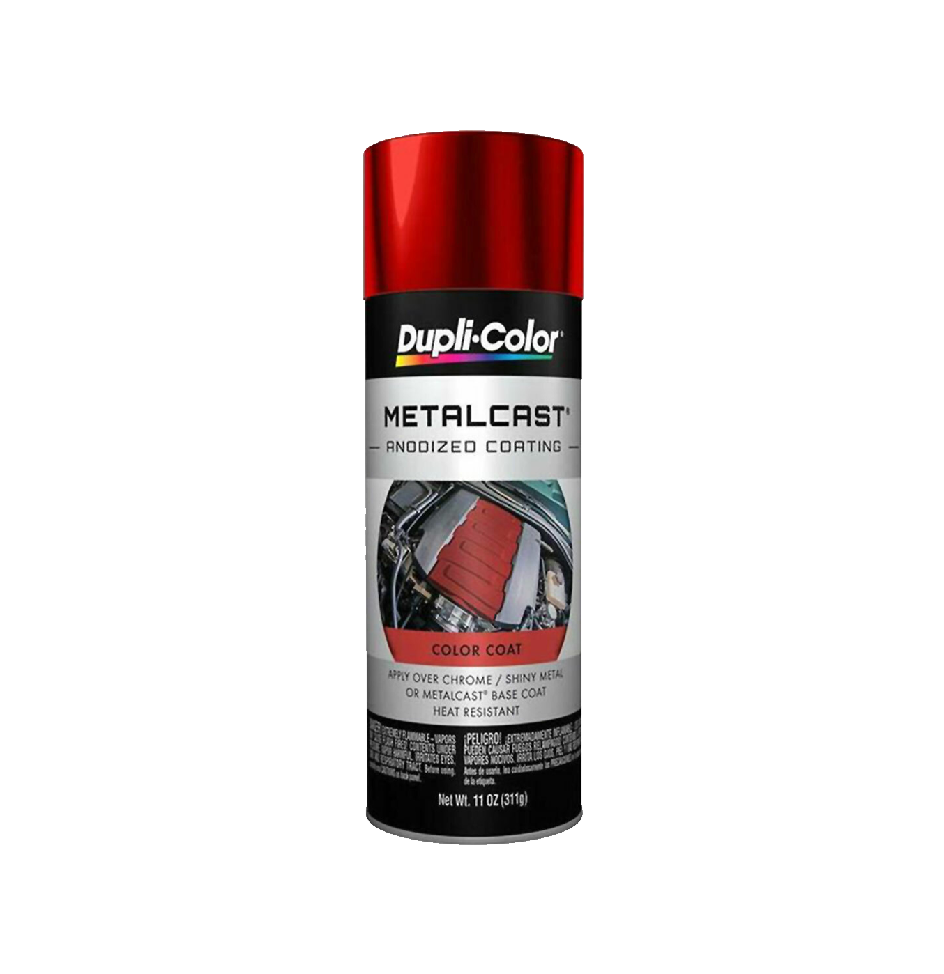 DUPLICOLOR MC200 METALCAST RED ANODIZED 11 OZ. AEROSOL