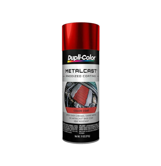 DUPLICOLOR MC200 METALCAST RED ANODIZED 11 OZ. AEROSOL