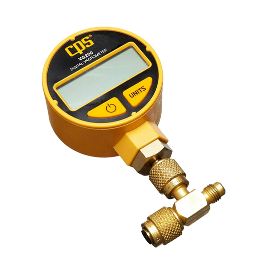 CPS PRODUCTS VG200 DIGITAL VACUUM GAUGE, MEASURES IN MICRONS