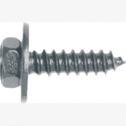 Auto Body Doctor ABD6202 Sheet Metal Screw (Blk 12mm Washer)