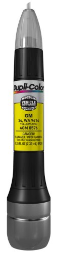 Dupli-Color AGM0576 Yellow Zinc General Motors Exact-Match Scratch Fix All-in-1 Touch-Up Paint - 0.5 oz.