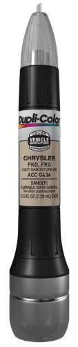 Dupli-Color ACC0436 Metallic Light Sandstone Chrysler Exact-Match Scratch Fix All-in-1 Touch-Up Paint - 0.5 oz.