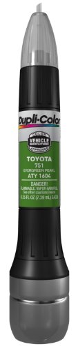 Dupli-Color ATY1604 Evergreen Pearl Toyota Exact-Match Scratch Fix All-in-1 Touch-Up Paint - 0.5 oz.