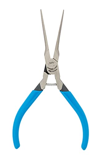 Channellock E50S 6" Snipe Nose Plier, Blue