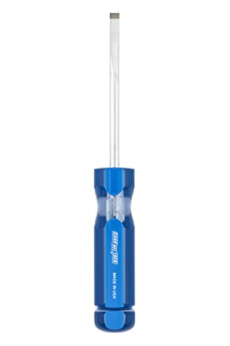 Channellock S144a 1/4" Professional Slotted Screwdriver, Blue, 1/4" x 4"