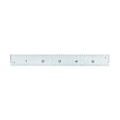 6" Flexible Stainless Steel Ruler