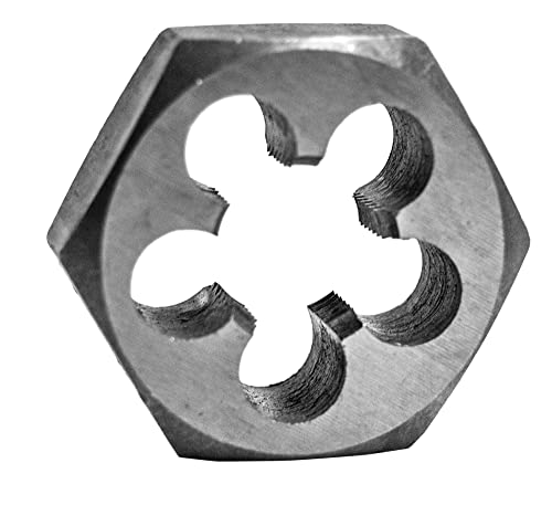 Century Drill & Tool 98214 Carbon Steel Die, 5/8-18NF