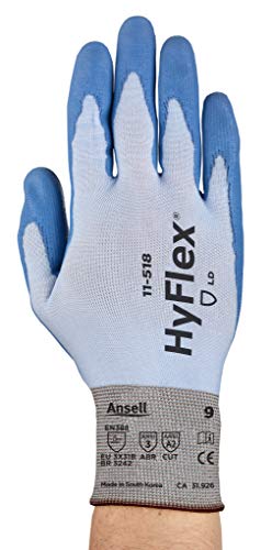 Ansell HyFlex 11-518 Light Duty Cut Resistant Gloves, Size 8 (1 Pair)