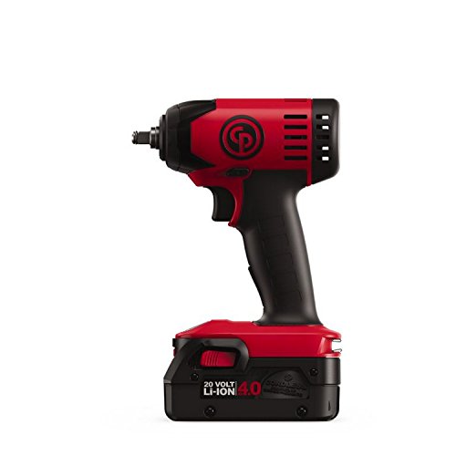 Chicago Pneumatic CP8828K 3/8" Cordless Impact Wrench Kit, Red/Black