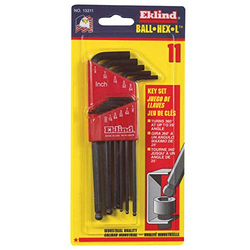 11-Piece Ball-End Hex Key Set