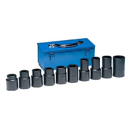 #5 Spline Drive Truck Wheel Impact Socket Set - 10-Pc