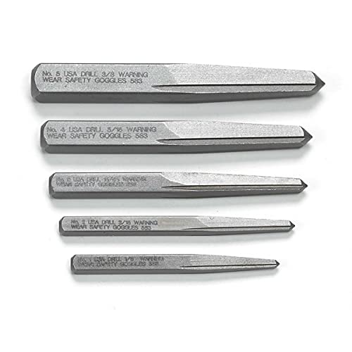 5 Piece Screw Extractor Set