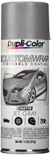 Dupli-Color CWRC799 Matte Jet Gray Custom Wrap Camouflage 11 oz. Aerosol (2 PACK) …