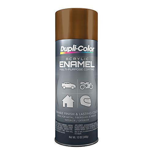 Dupli-Color - DA1656 Leather Brown General Purpose Acrylic Enamel, 12 oz.