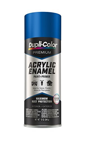 Dupli-Color EPAE10500 Premium Acrylic Enamel Spray Paint (PAE105 Gloss Royal Blue 12 oz), 12. Fluid_Ounces