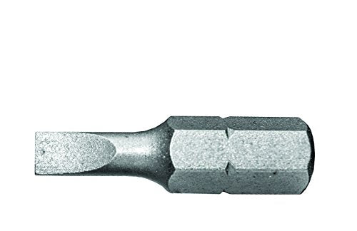 Century Drill and Tool 69166 Premium S2 Steel Slotted Insert Screwdriving Bit, #6-8