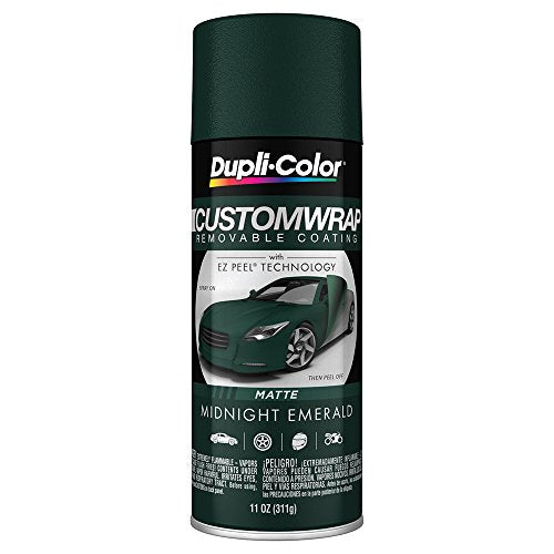 Dupli-Color ECWRC8137 Custom Wrap Matte Midnight Emerald