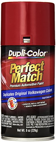 Dupli-Color EBVW20377 Tornado Red Volkswagen Perfect Match Automotive Paint - 8 oz. Aerosol