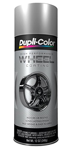 Dupli-Color HWP101 Silver High Performance Wheel Paint - 12 oz. (2 Pack)