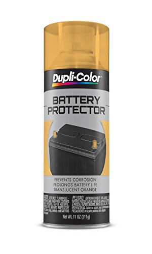 Dupli-Color Ebp900000 Battery Protector Spray Paint (Bp900 Translucent Orange- Aerosol 11 Oz), 11. Fluid_Ounces