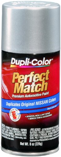 Dupli-Color EBNS05957 Platinum Metallic Nissan Perfect Match Automotive Paint - 8 oz. Aerosol