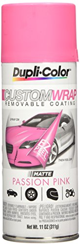 Dupli-Color ECWRC8047 Custom Wrap Matte Passion Pink