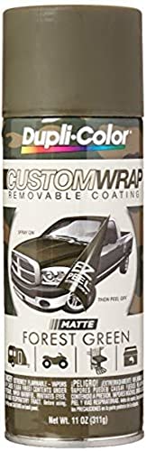 Dupli-Color CWRC850 Matte Forest Green Custom Wrap Camouflage 11 oz. Aerosol (6 PACK)