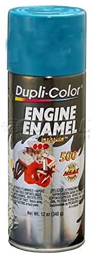 Dupli-Color Engine Enamel With Ceramic Chrysler Green 12 Oz. Aerosol - Lot of 6