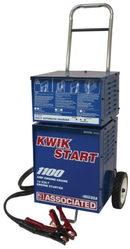 Associated Equipment 6127 12V 10 Amp Automatic Kwik Start with Wheel