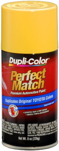 Dupli-Color BTY1517 Yellow Toyota Exact-Match Automotive Paint - 8 oz. Aerosol