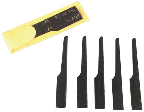 Astro 5SAW Blade Set for 129TW, 24 Teeth per-Inch, Yellow Sleeve