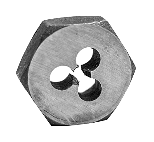 Century Drill & Tool 97607 Metric Hex Die, 5.0X0.90