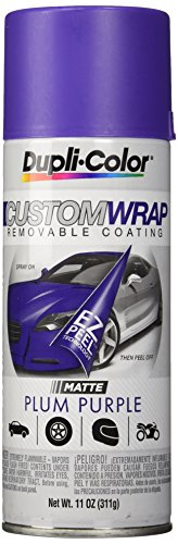 Dupli-Color ECWRC8010 Custom Wrap Matte Plum Purple