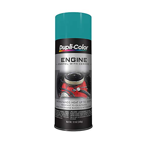 DupliColor Engine Paint with Ceramic Ford Green