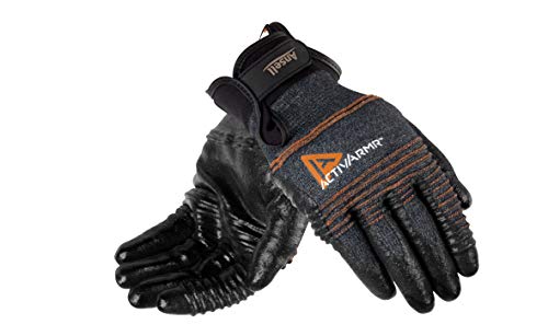 Ansell ActivArmr 97-008 Multipurpose Gloves - Medium-Duty, Abrasion Resitance, Size Large (1-Pair)