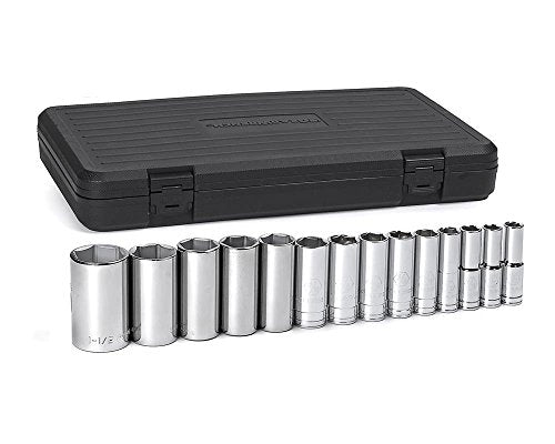 14 Pc. 1/2" Drive 6 Point SAE Deep Socket Set