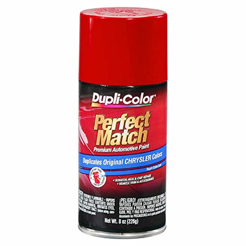 Dupli-Color EBCC03517 Flash Red Chrysler Perfect Match Automotive Paint - Aerosol, 8 oz.