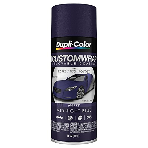 Dupli-Color ECWRC8127 Custom Wrap Matte Midnight Blue