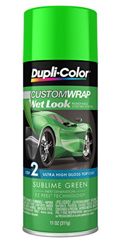 Dupli-Color ECWRC8840 Custom Wrap Wet Look Sublime Green