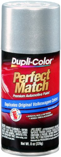 Dupli-Color EBVW20397 Reflex Silver Metallic Volkswagen Perfect Match Automotive Paint - 8 oz. Aerosol