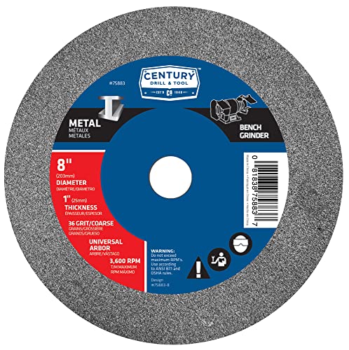 Century Drill & Tool CY75883 8 x 1 in. Coarse Grinding Wheel