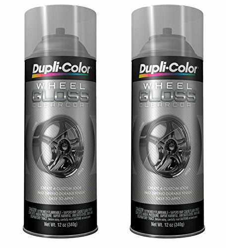 Dupli-Color HWP103 Clear High Performance Wheel Paint - 12 oz. … (2 Pack)