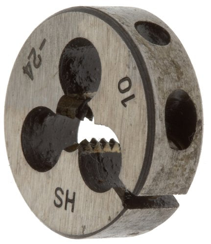 1/2-14 NPT Round Adjustable Carbon Steel Pipe Dies,1-1/2" Die Diameter for 1/2" Pipe