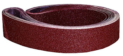 Astro Pneumatic Tool 303580G 3/4" x 20.5" Sanding Belt, 10 Piece (80 Grit)