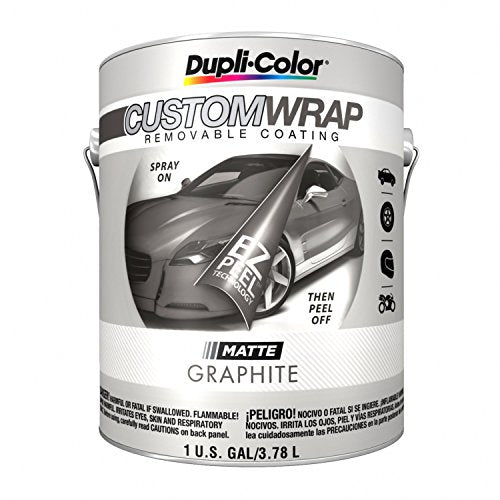 Dupli-Color ECWBG7970 Custom Wrap Matte Graphite, Gallon